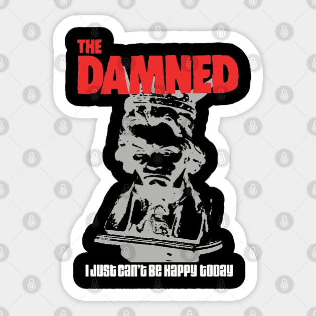 The Damned Sticker by jenniferbenitez